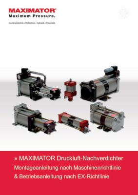 Druckluft­nachverdichter