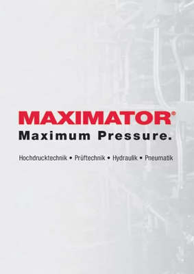 Maximator Imagebroschüre